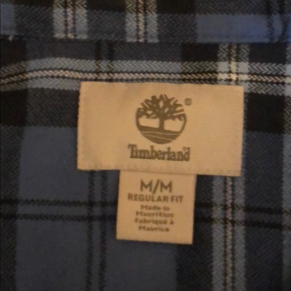 Timberland plaid flannel - Picture 3 of 5